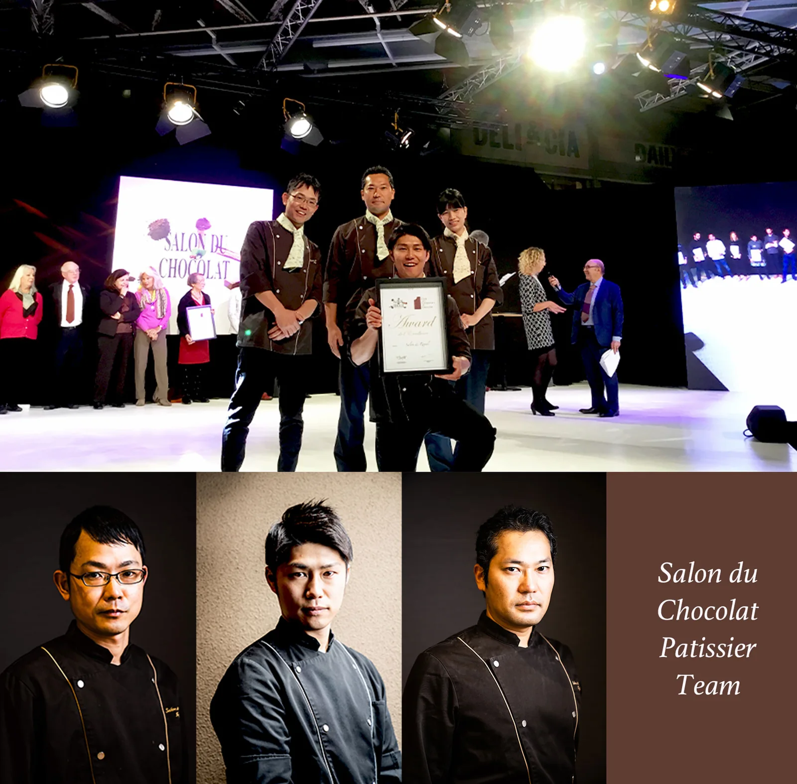 Gold Award winning pastry chefs